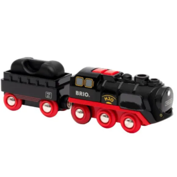 BRIO World Höyryävä Höyryjuna, paristokäyttöinen