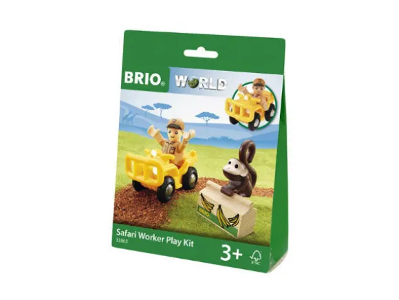 BRIO WORLD Safarityöntekijä Leikkisetti
