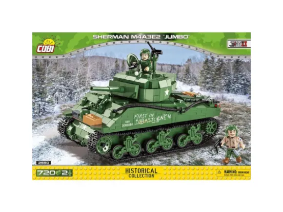 Cobi Sherman M4A3E2 Jumbo Panssarivaunu (716 osaa)