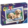 CreArt Cute Puppies Taidesetti