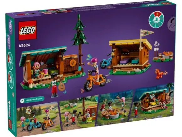 LEGO Friends 42624 Seikkailuleirin mukavat laavut