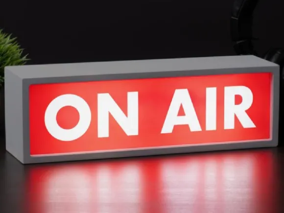 On Air Valotaulu
