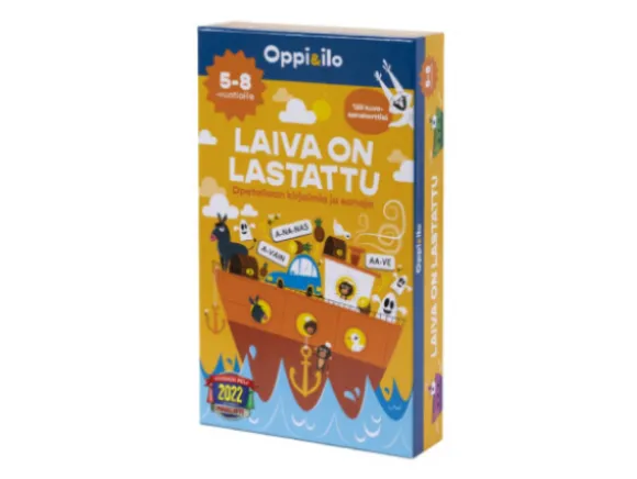 Oppi&ilo Laiva on lastattu Lautapeli