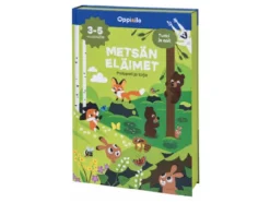Oppi&ilo Metsän eläimet Palapeli ja kirja