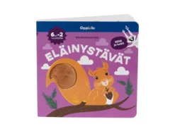 Oppi&Ilo: Silitä ja Tutki! Eläinystävät -kosketuskirja
