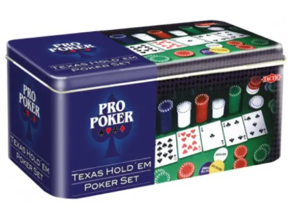 Pro Poker Texas Holdem Pokerisetti metallirasiassa