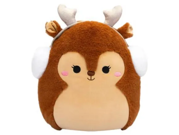 Squishmallows Fuzz A Mallows Darla Reindeer Pehmolelu, 30 cm