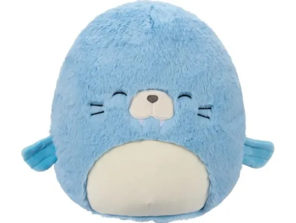 Squishmallows Fuzz A Mallows Harvey Walrus Pehmolelu, 30 cm
