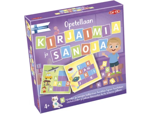 Tactic Opetellaan kirjaimia ja sanoja -lastenpeli