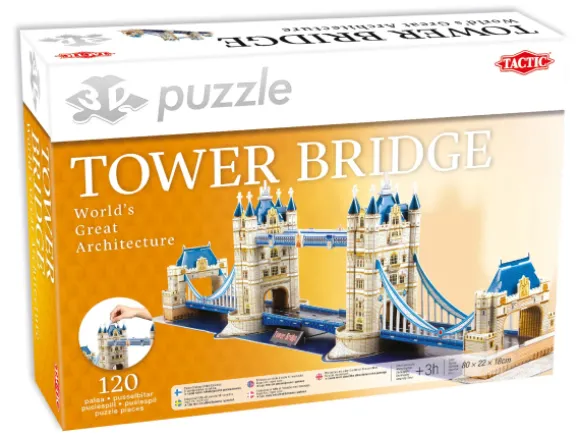 Tactic Tower Bridge 3D -palapeli (121 palaa)